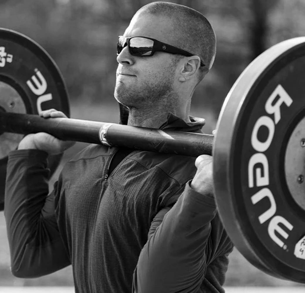 Rogue Barbell Club T-shirt L Gray Heather