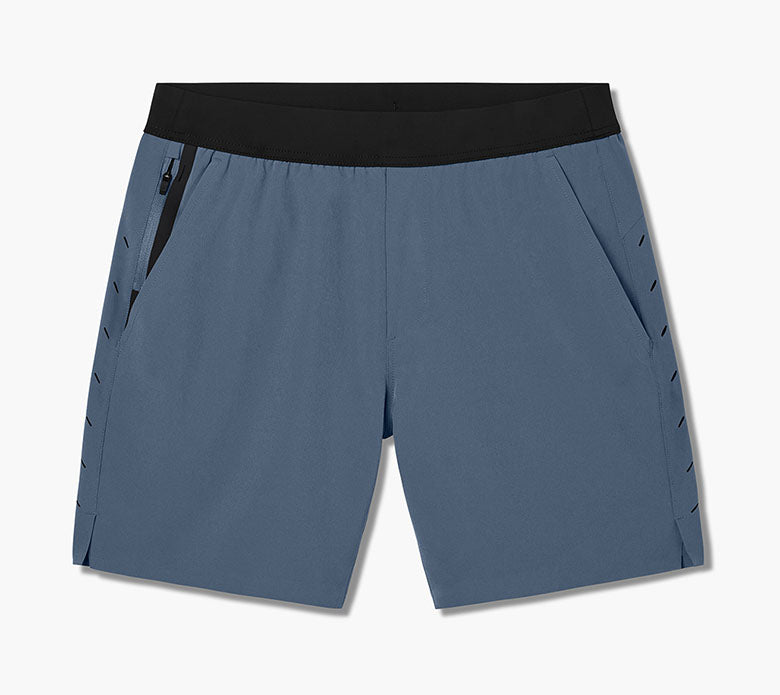 Interval Short (No Liner) - Bluefin/7-inch