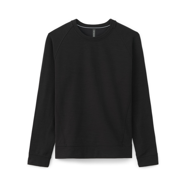 CØ15 Merino Tech Crew - Black