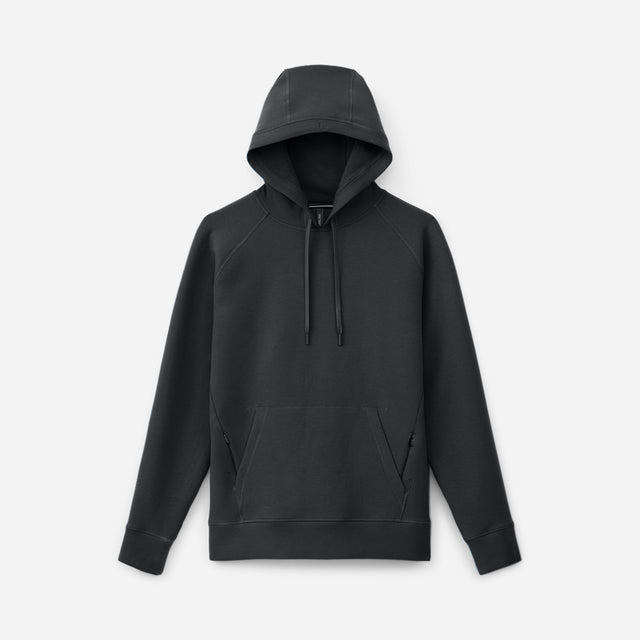 Midweight Tech Hoodie (Pullover) - Black/Pullover