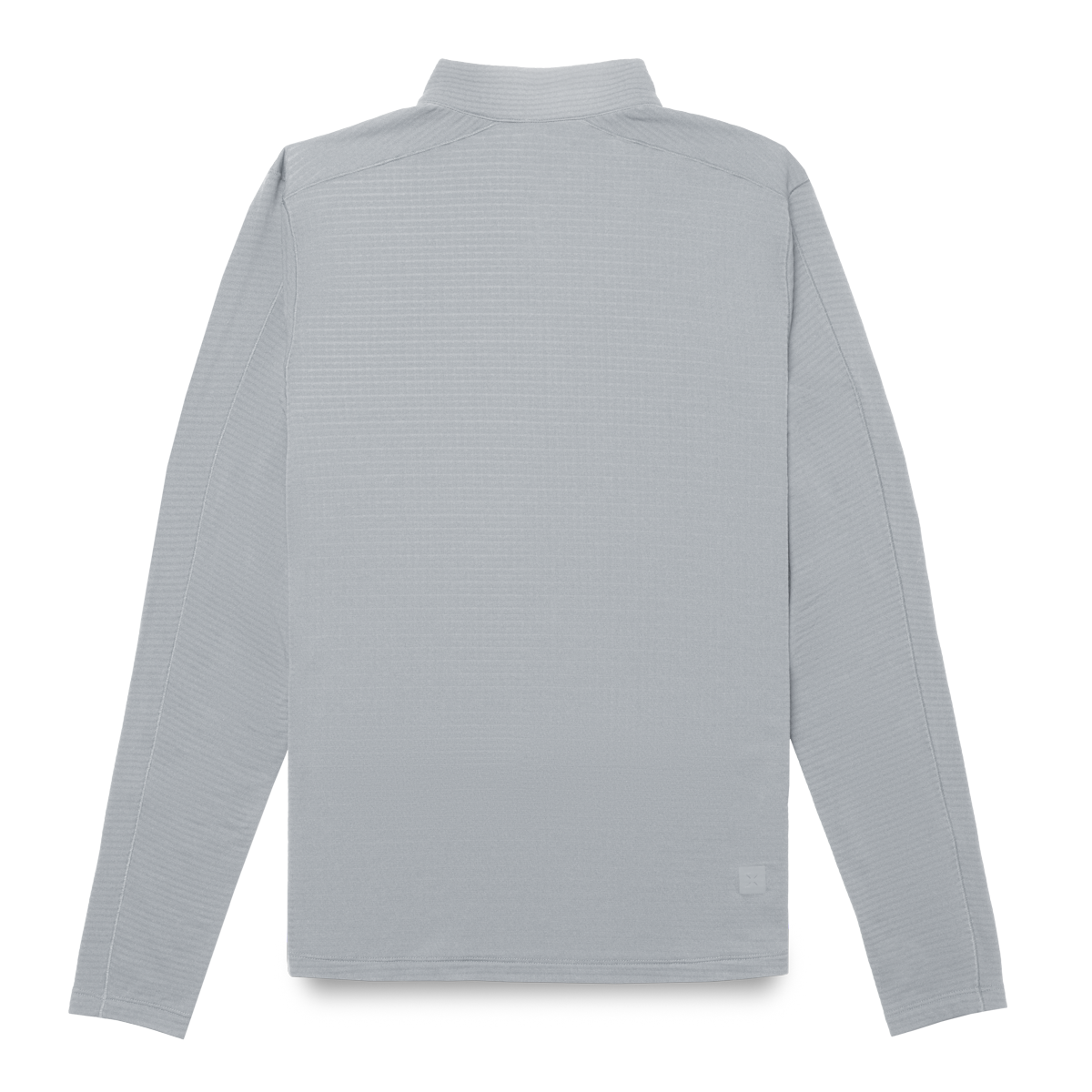 Over Zip - Light Grey/Mock Neck