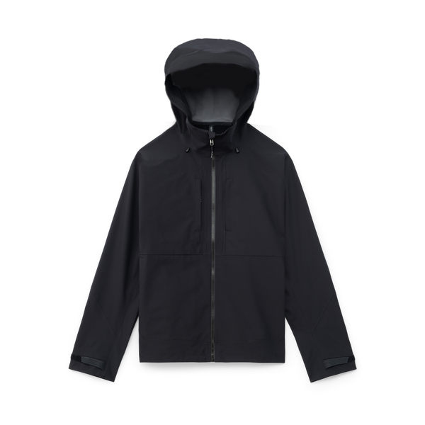 Tactical Waterproof Shell Jacket - Black