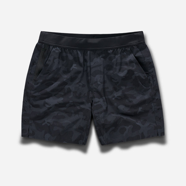 Interval Short (Liner) - Black Camo/5-inch