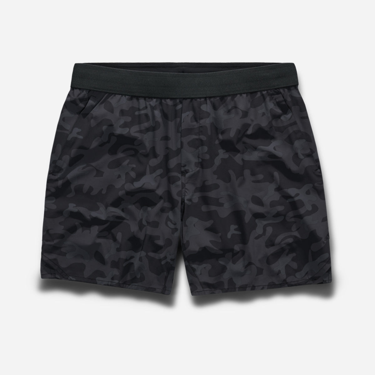 Tactical Short (Liner) - Black Camo/5-inch