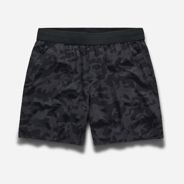 Tactical Short (Liner) - Black Camo/7-inch