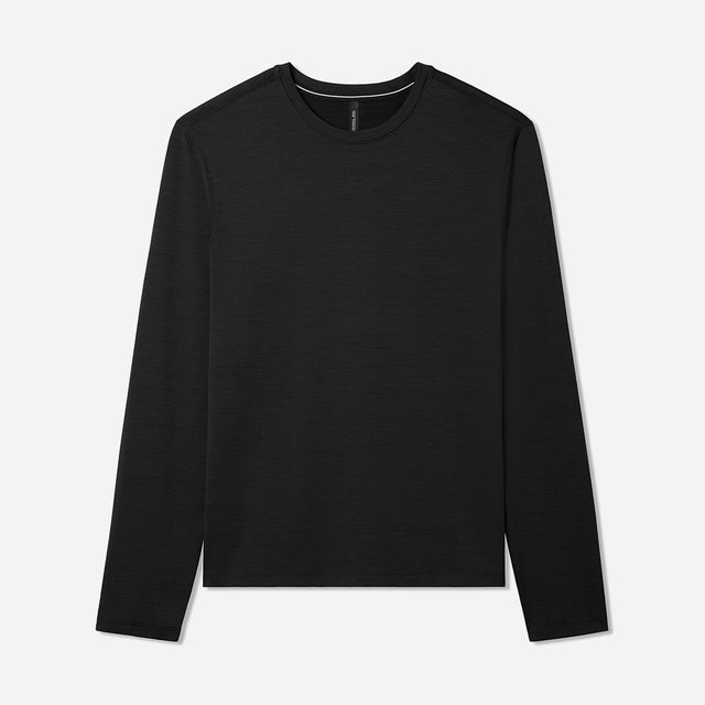 Interval Long Sleeve Shirt - Black/Long Sleeve