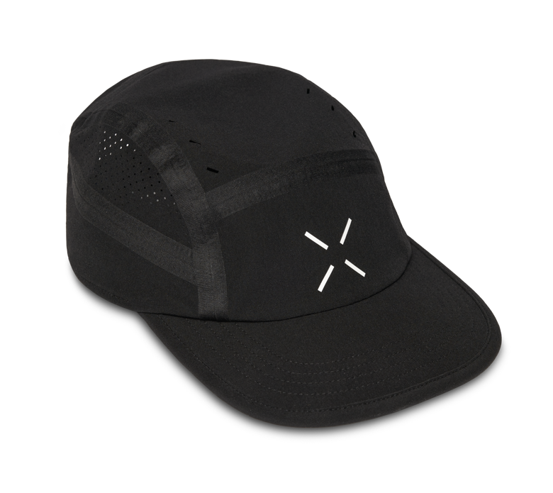 7-Panel Hat - Black