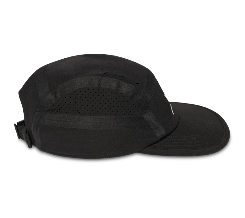 7-Panel Hat - Black