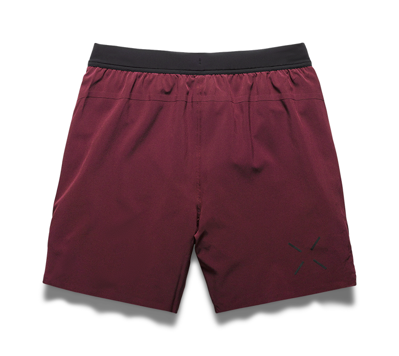 Interval Short (Liner) - Maroon/7-inch