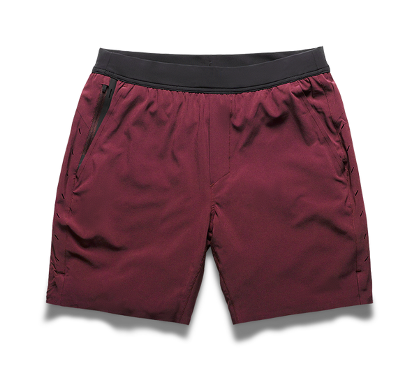 Interval Short (Liner) - Maroon/7-inch