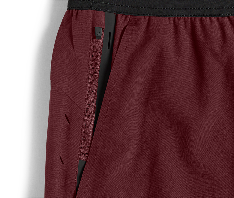 Interval Short (No Liner) - Maroon