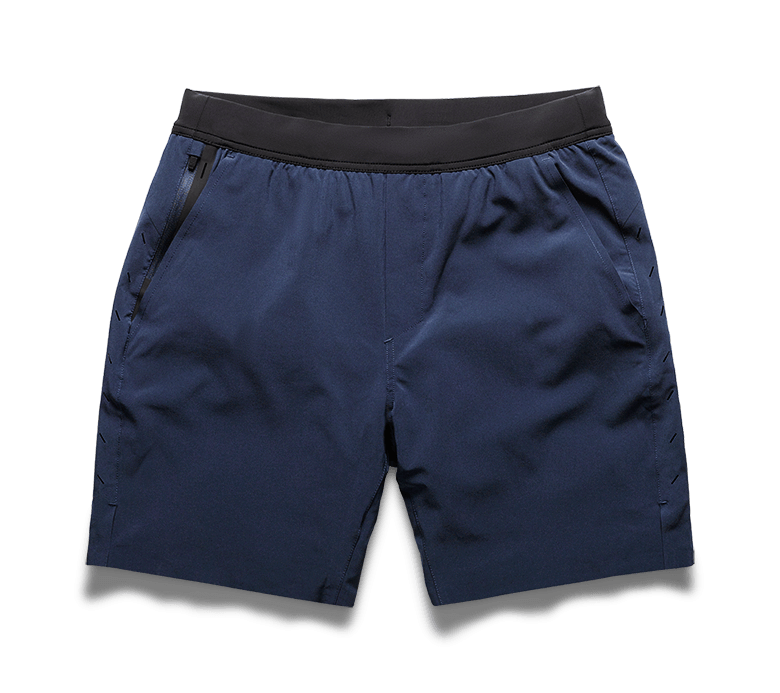 Interval Short (No Liner) - Navy/7-inch