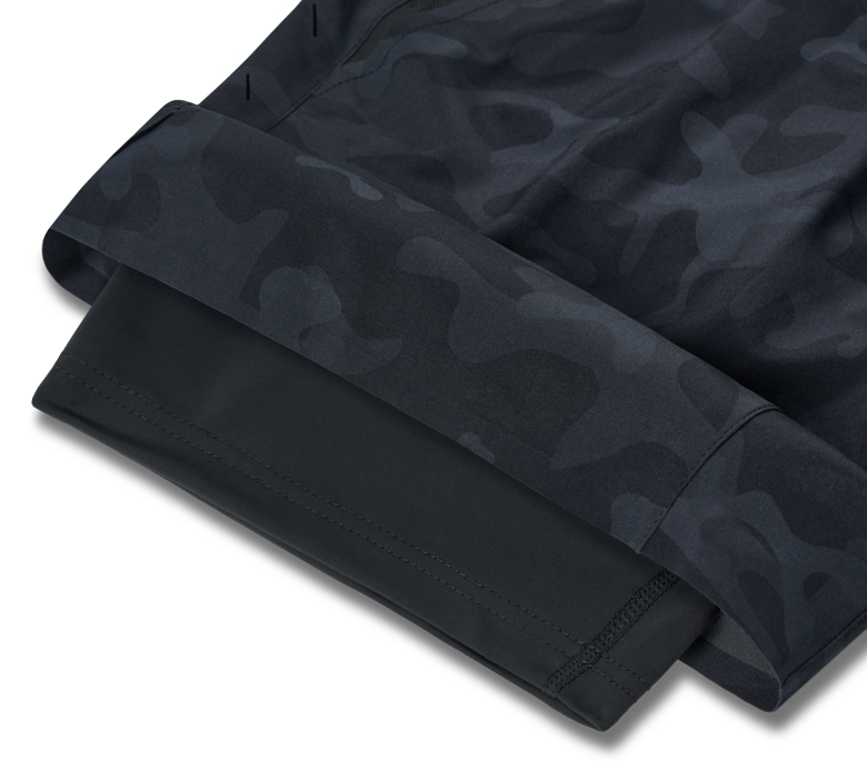 Interval Short (Liner) - Black Camo/yes