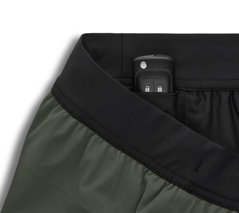 Interval Short (Liner) - OD Green/yes