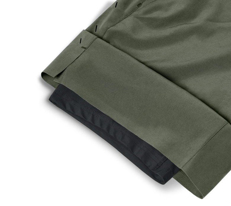 Interval Short (Liner) - OD Green/yes