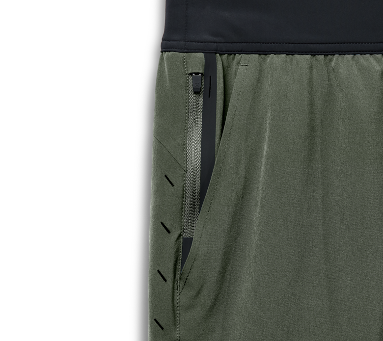 Interval Short (No Liner) - OD Green