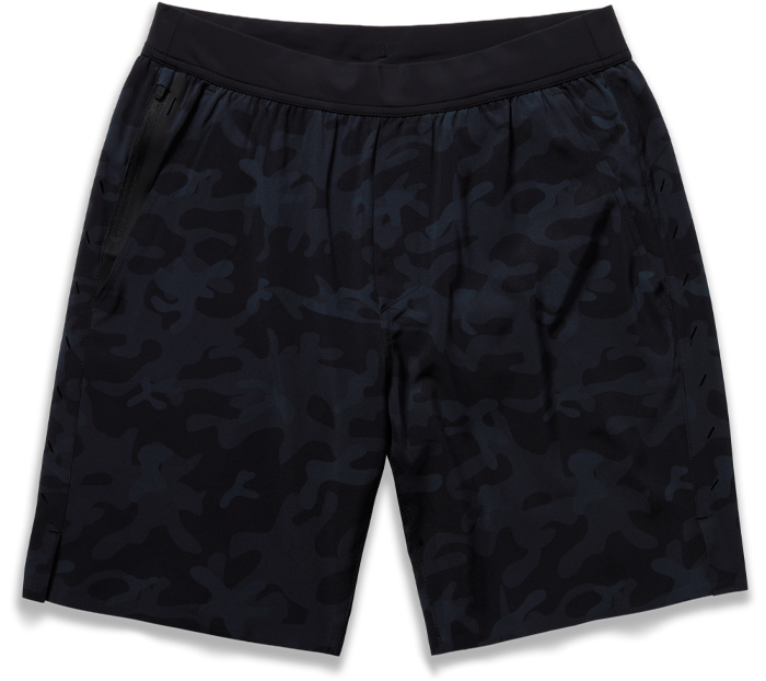 Interval Short (No Liner) - Black Camo/9-inch