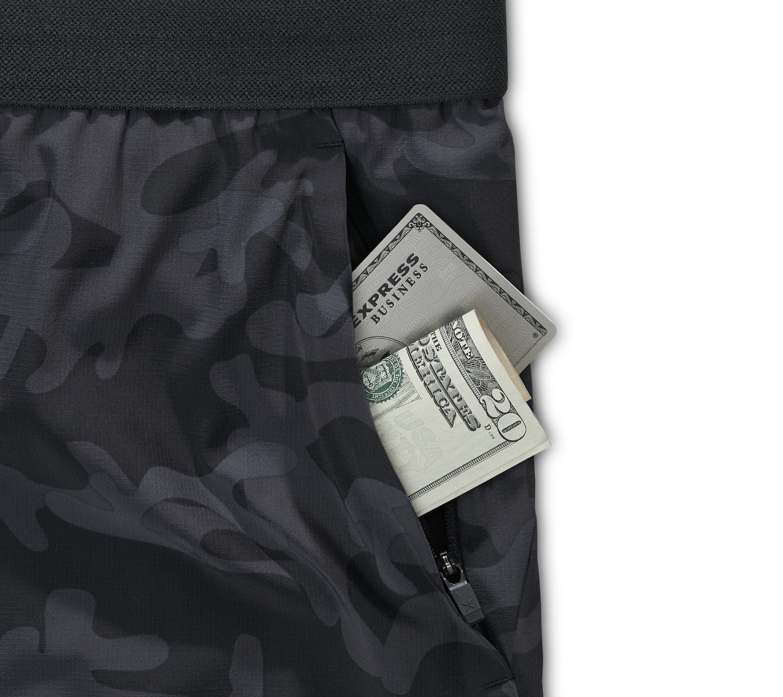 Tactical Short (No Liner) - Black Camo