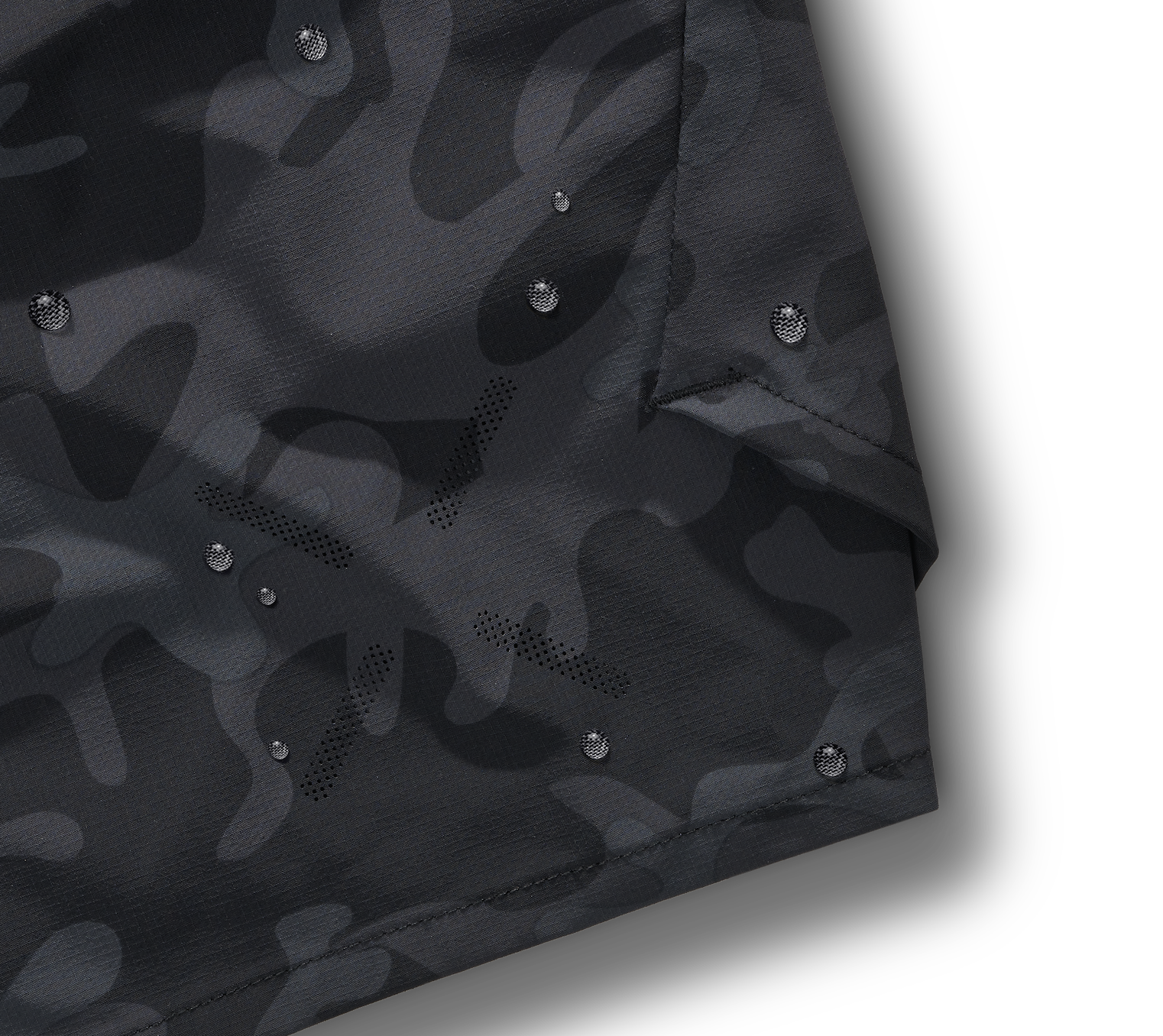 Tactical Short (No Liner) - Black Camo